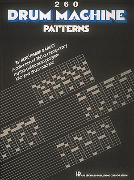 260 Drum Machine Patterns Technical Book Percussion NEW 000657371