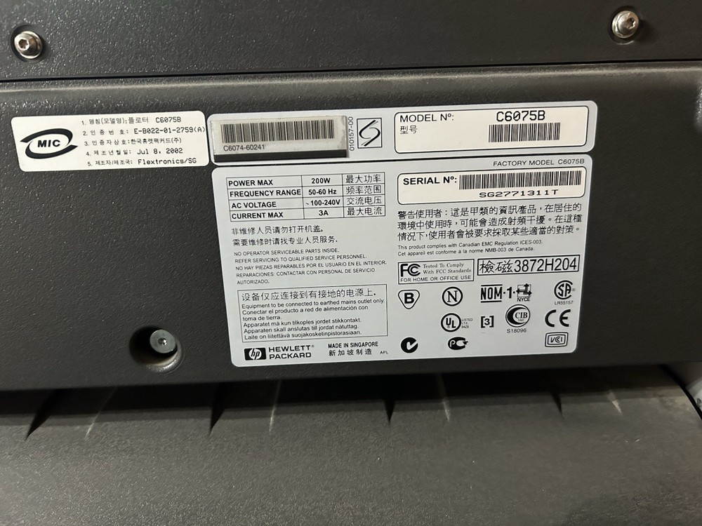 HP DesignJet 1050c Large Format Color Plotter