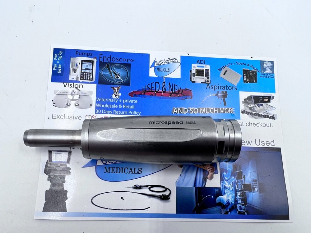 Aesculap Microspeed uni connecting motor MICRO GD678 tested working