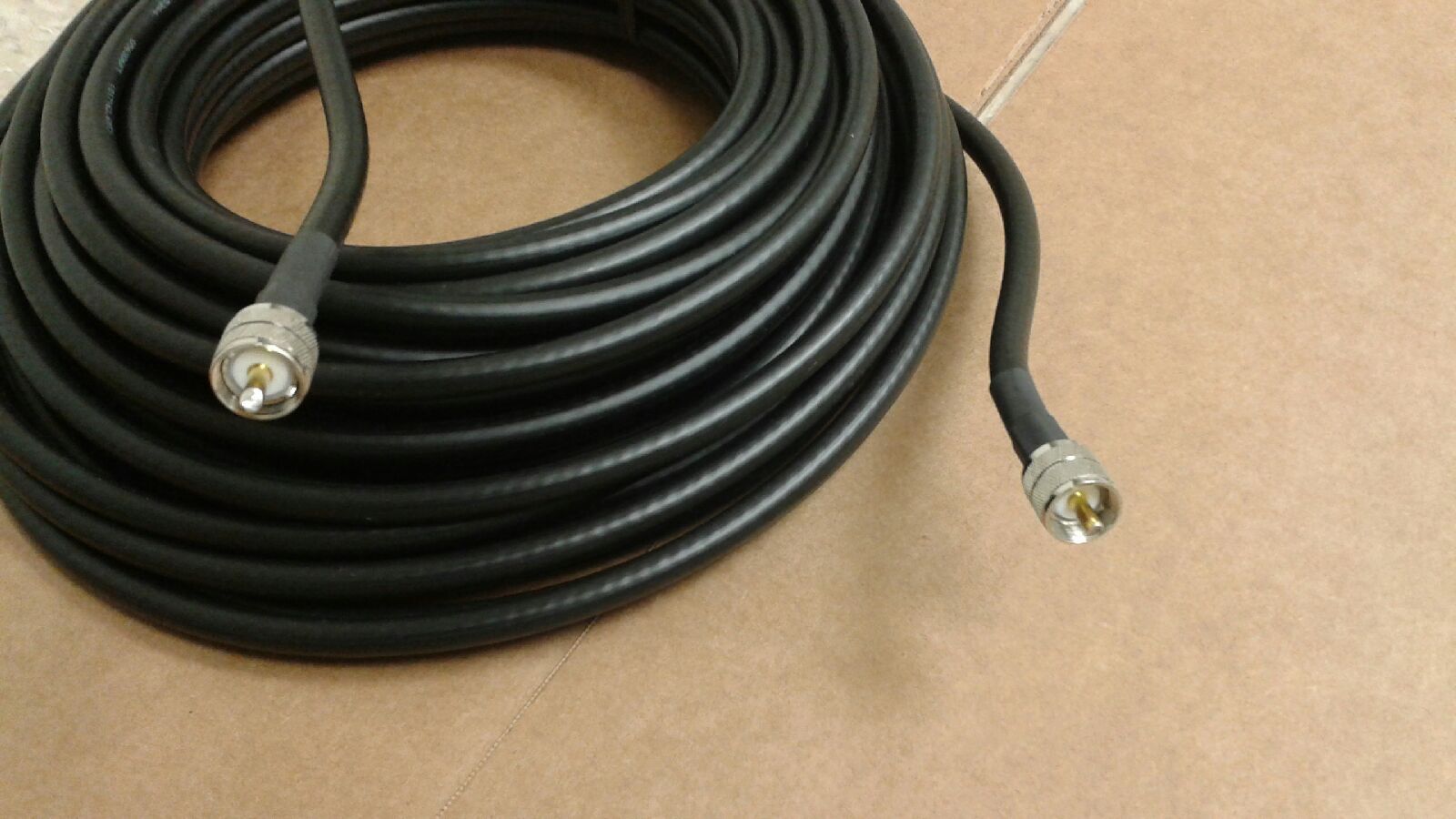 US MADE LMR-400 Ham Radio LMR Antenna PL259 to PL259 coax cable 50 FT