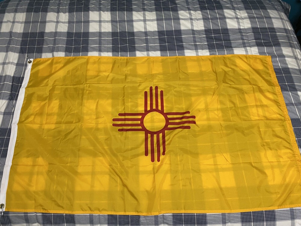 NEW MEXICO STATE Flag With Clips