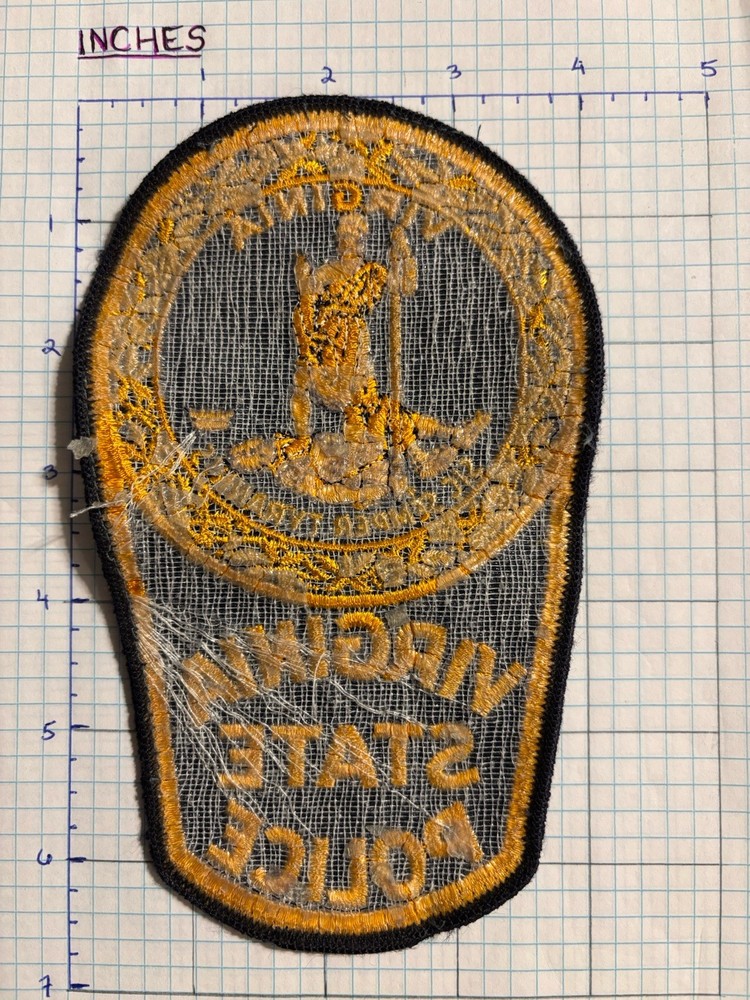Virginia State Police Patch