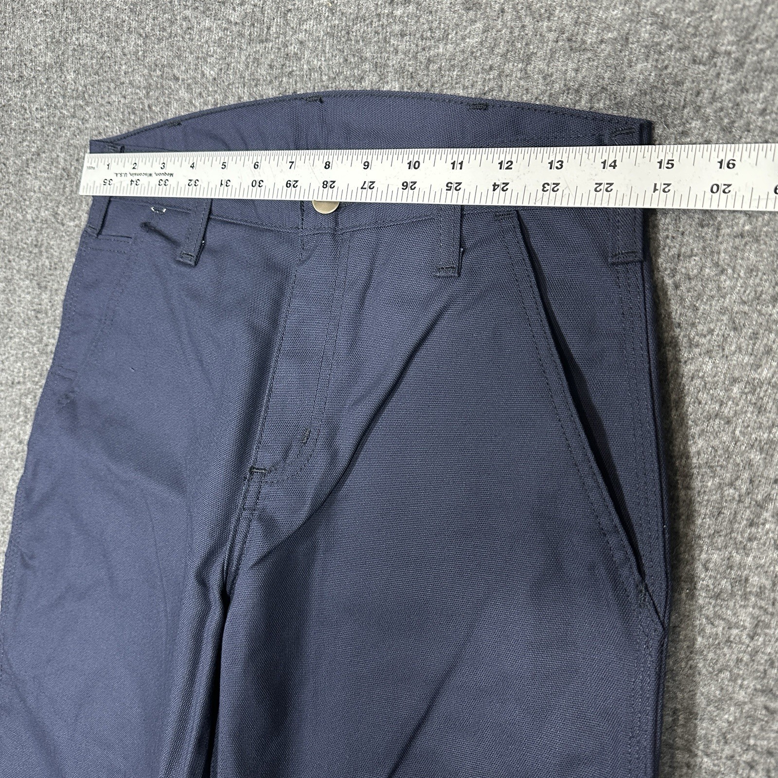 Carhartt Carpenter Dungaree Fit Lightweight Work Pants Men’s 28x28 Blue New