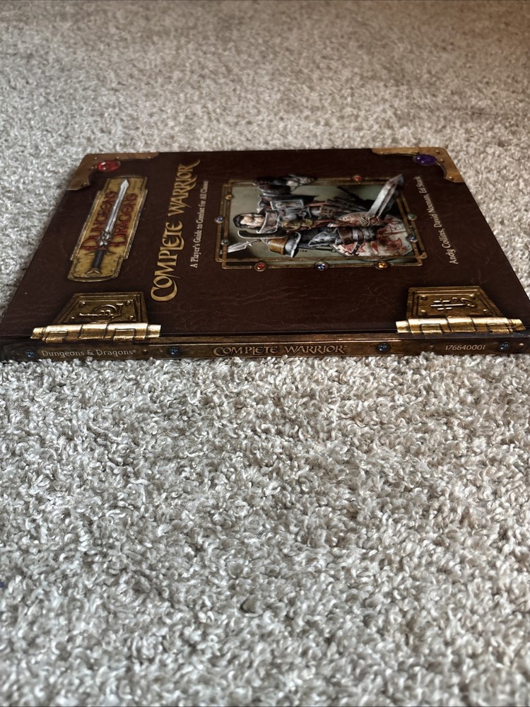 Dungeons & Dragons Supplement Complete Divine & Complete Warrior RPG Rulebook