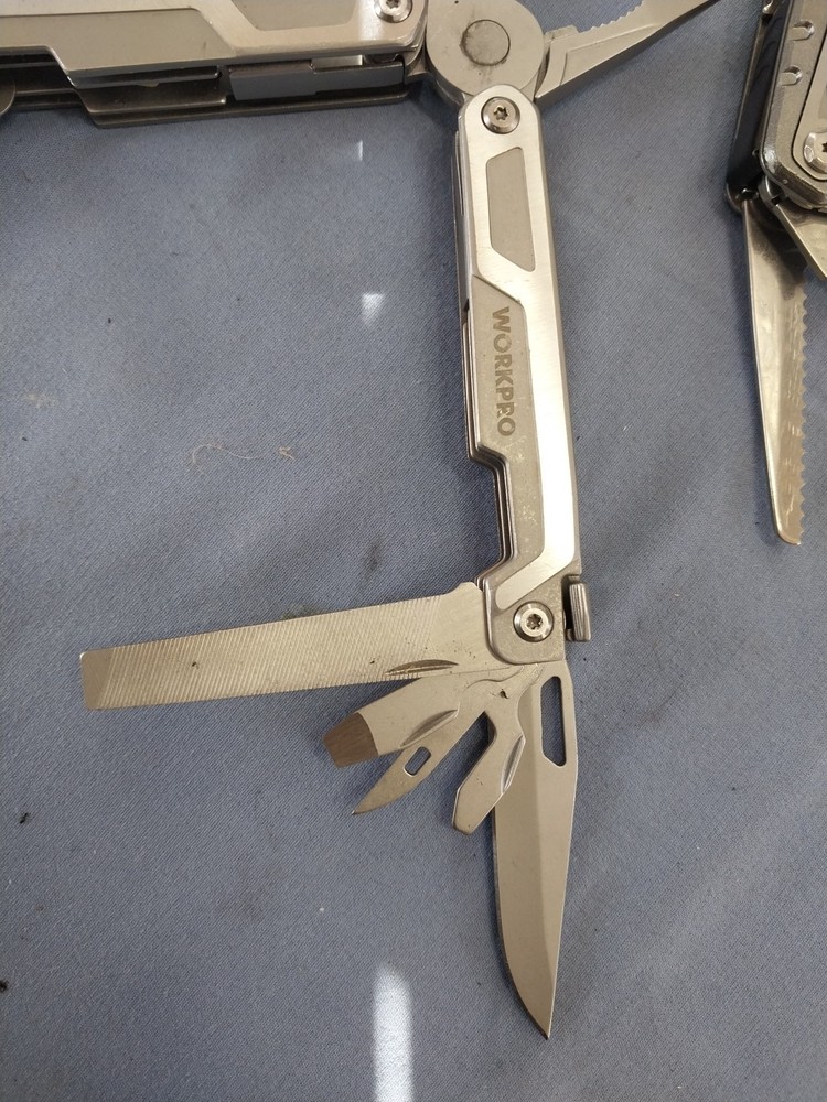 2 high quality multi tool pliers scissors nice screw driver saw
