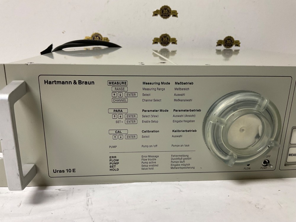 Hartmann & Braun Uras 10 E Spreadrum Analyzer 02 URAS 10E / 3.5