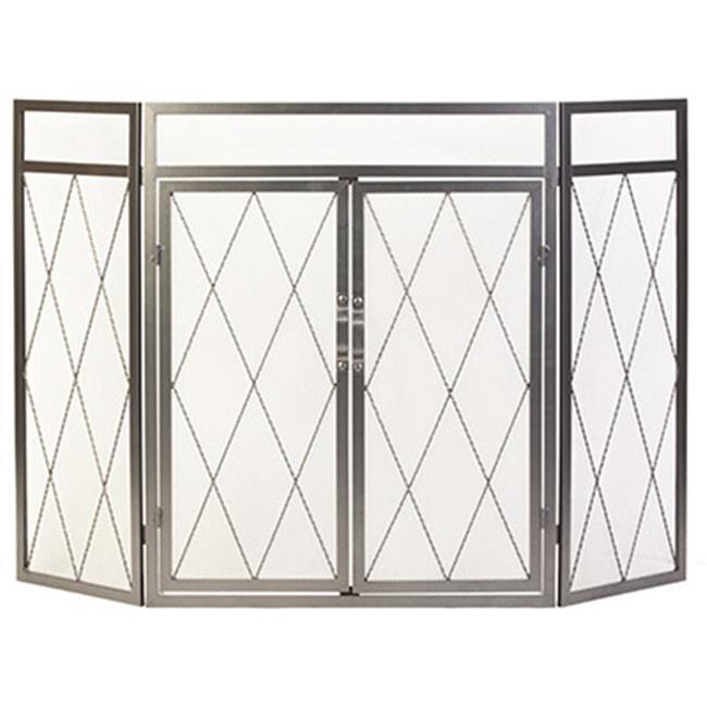 15195 3Panel Iron Goth Screen