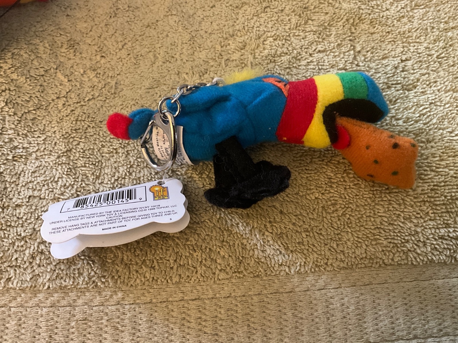 Teeny Weenie Meanies Series 1 Beanies Keychains 9 with Tags