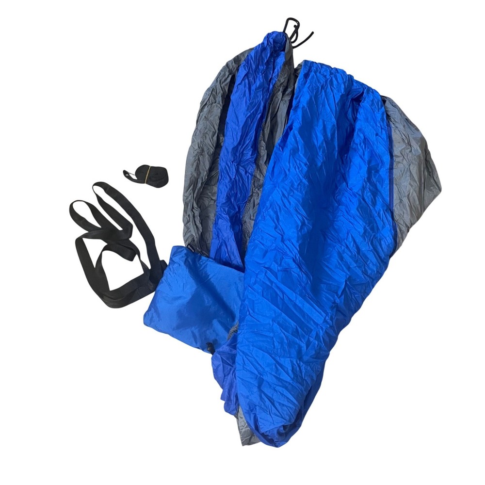 MassMutual Ascend Blue Nylon Drawstring Travel Hammock
