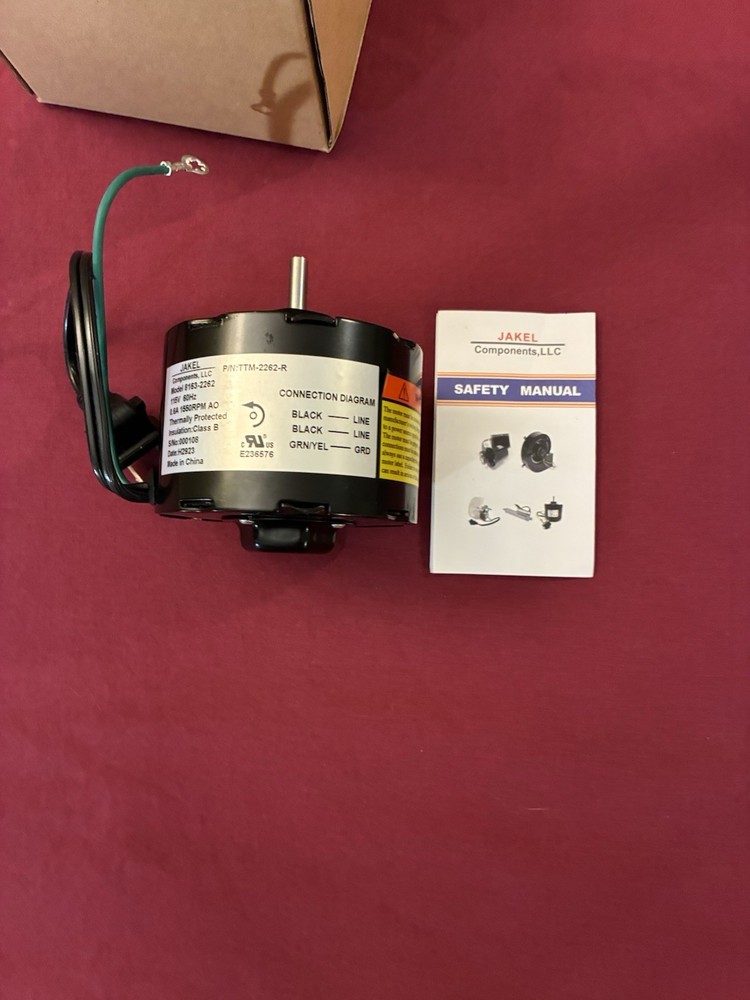 Jakel Components Model 8163-2262 motor