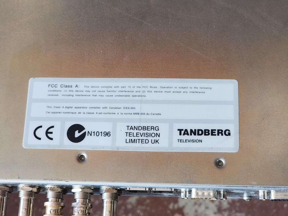 Tandberg Standard Definition Encoder Model E5710