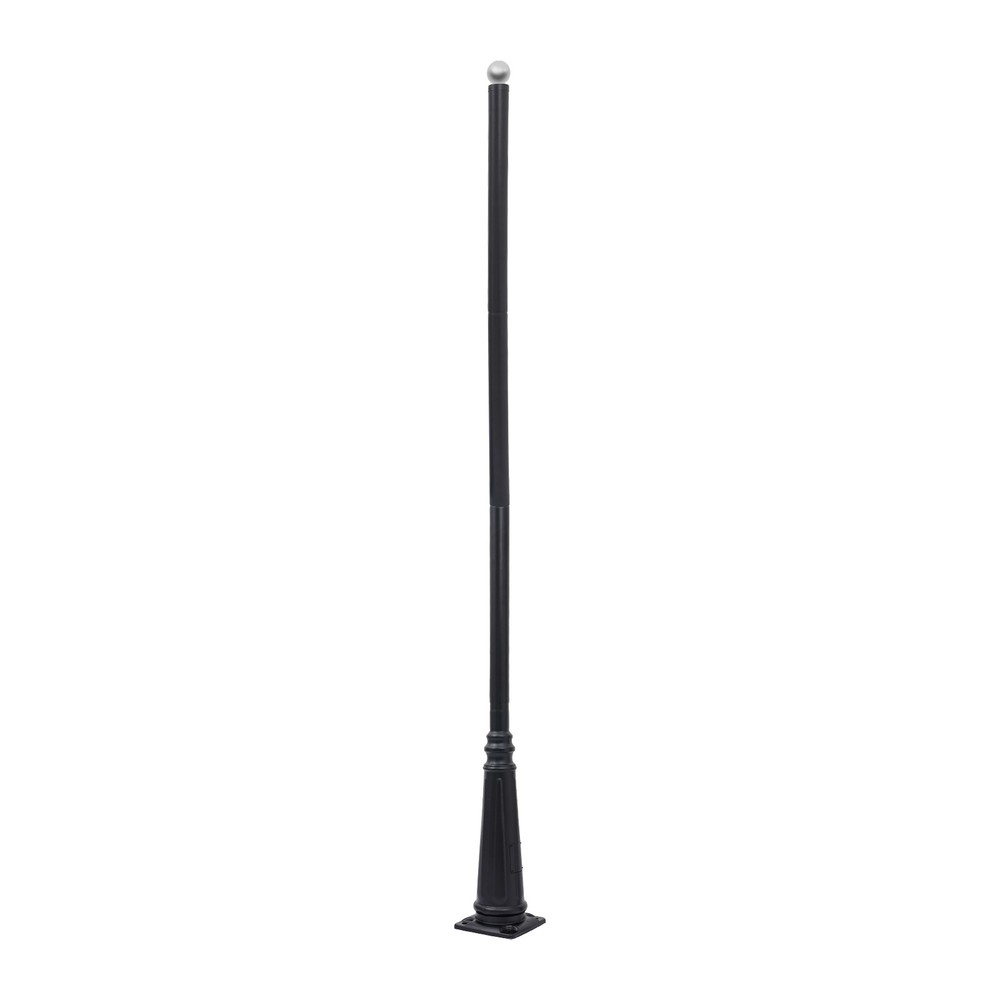 3.1m European Light Post,Split-Type Light Post,Floorstanding Outdoor Light Post
