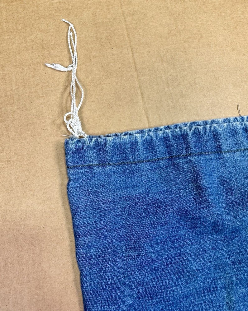 Marcus Workman Denim Drawstring Dust Bag