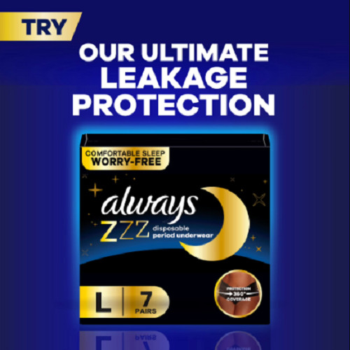 Always Maxi Pads without Wings, Size 4, Overnight Absorbency, 28 count