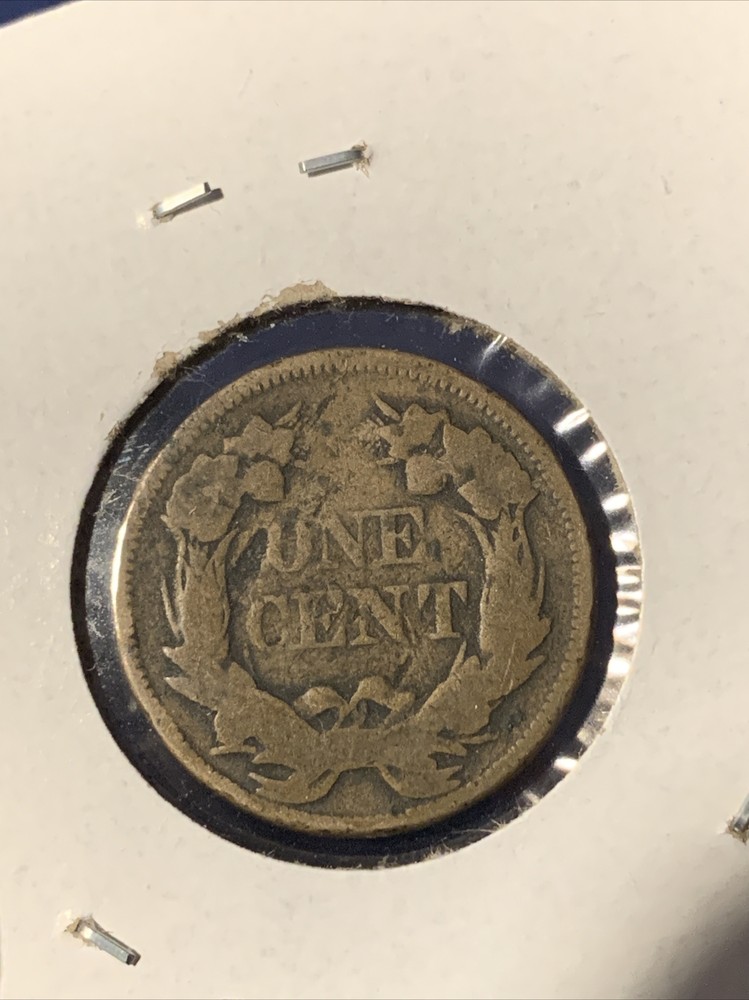 1857 FLYING EAGLE CENT ~ PHALLIC TOKEN ~