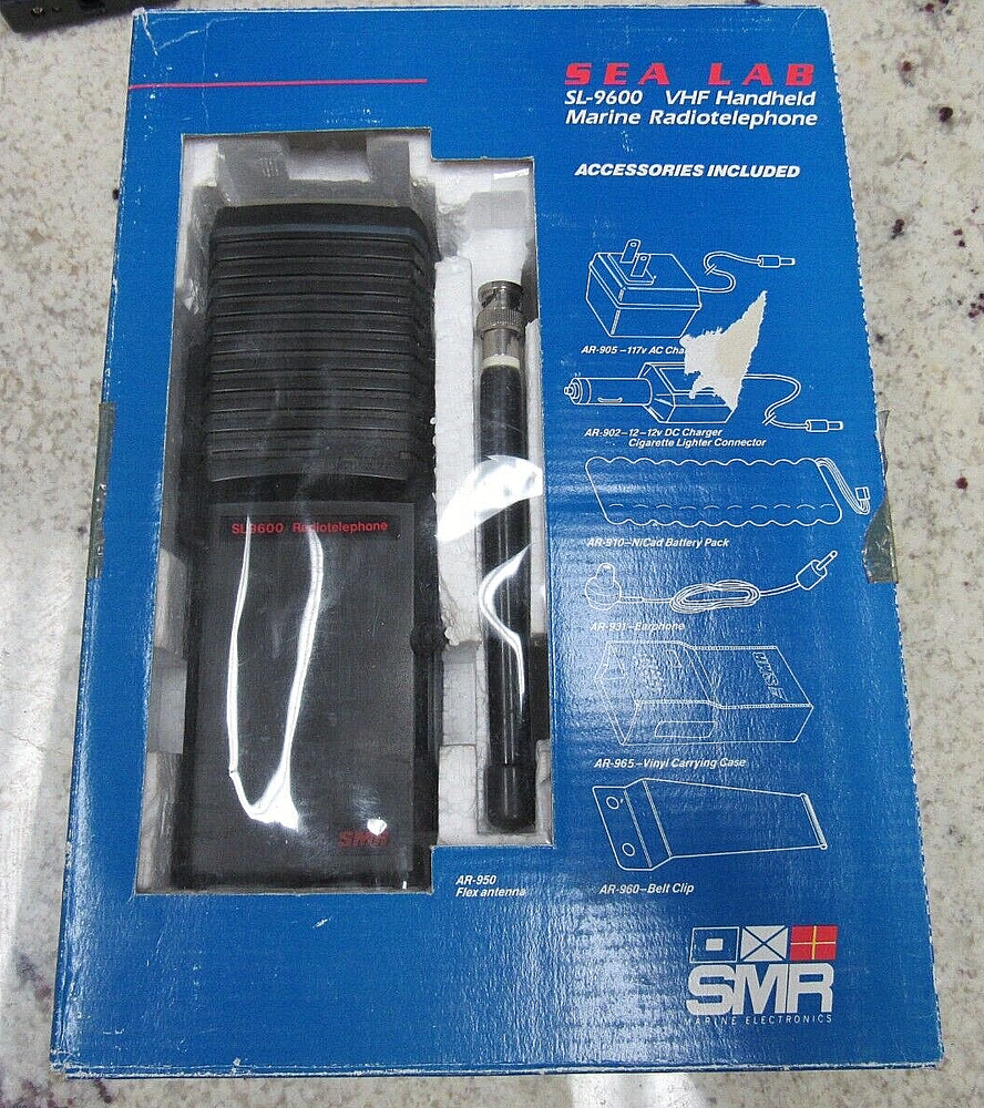 PAIR SMR SL9600 Radiotelephone- Untested ORIGINAL PACKAGE