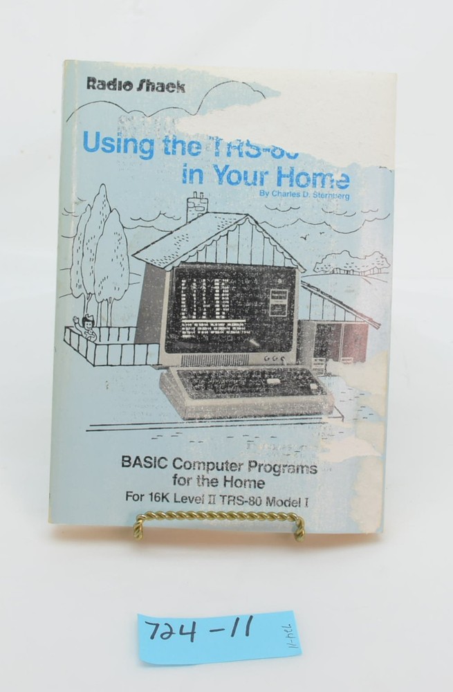 Radio Shack Using the TRS-80 in Your Home Basic Computer Programs 62-2069