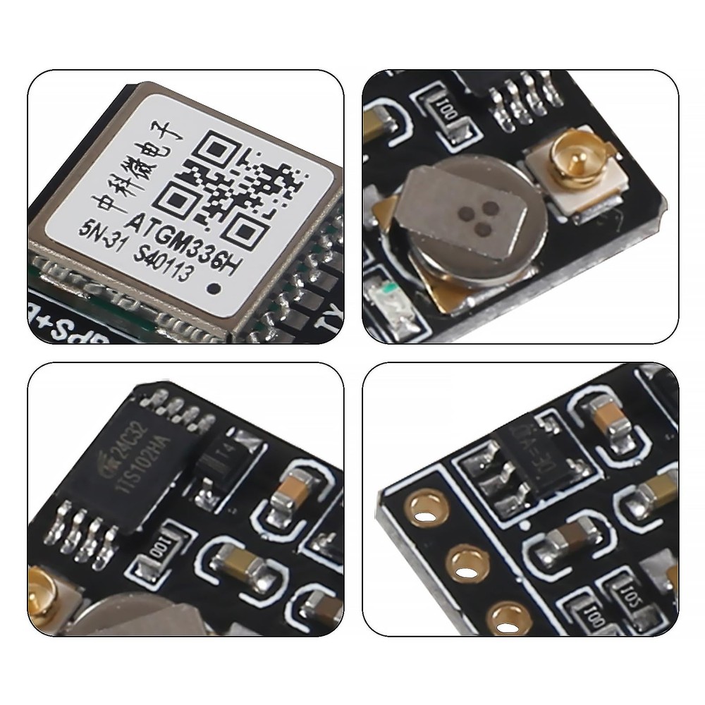 3pcs GPS+BDS Dual-Mode Module Flight Control Satellite Positioning Navigator,...