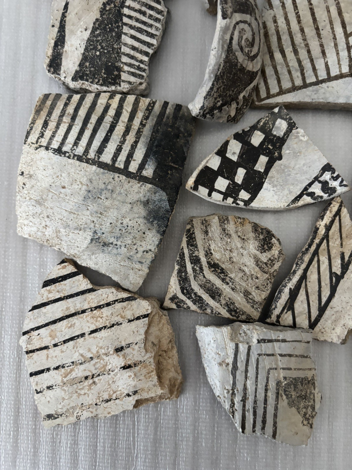 Ancient Anasazi Native American 1-3” Pottery Shards Arizona L10-A FREE SHIP