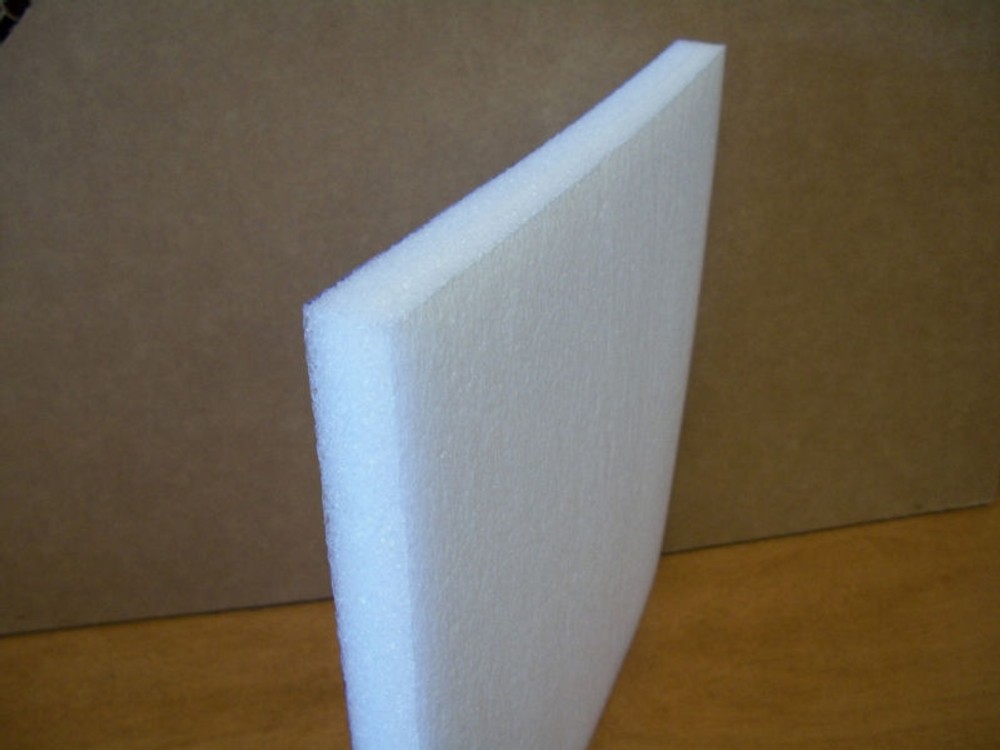 1 pc.Polyethylene Foam Sheet 24"x24"x1" Density #1.7