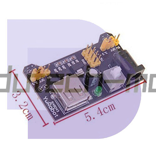 MB102 Breadboard Power Supply Module 3.3V 5V Board+Breadboard 830 Point
