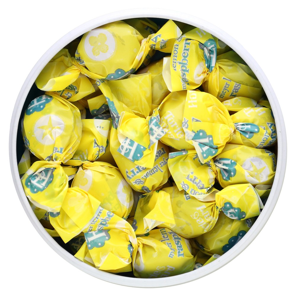 Organic Hard Candy, Meyer Lemon & Raspberry, 2 oz (57 g)