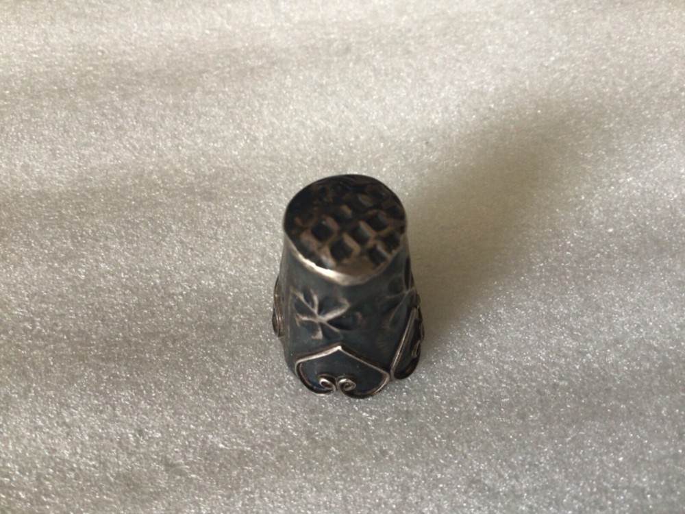 Mexico - Sterling silver thimble