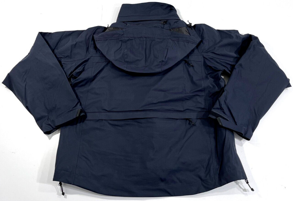 FIRST TACTICAL 118502 MEN 3XL TACTIX SYSTEM JACKET MIDNIGHT NAVY PATCH REMOVED