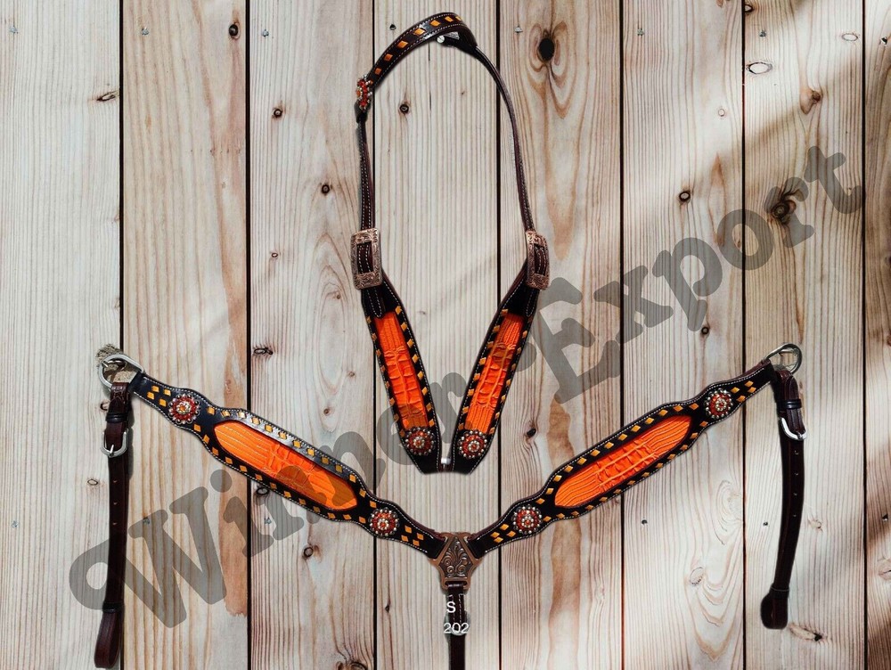 Orange Gator Tack Set