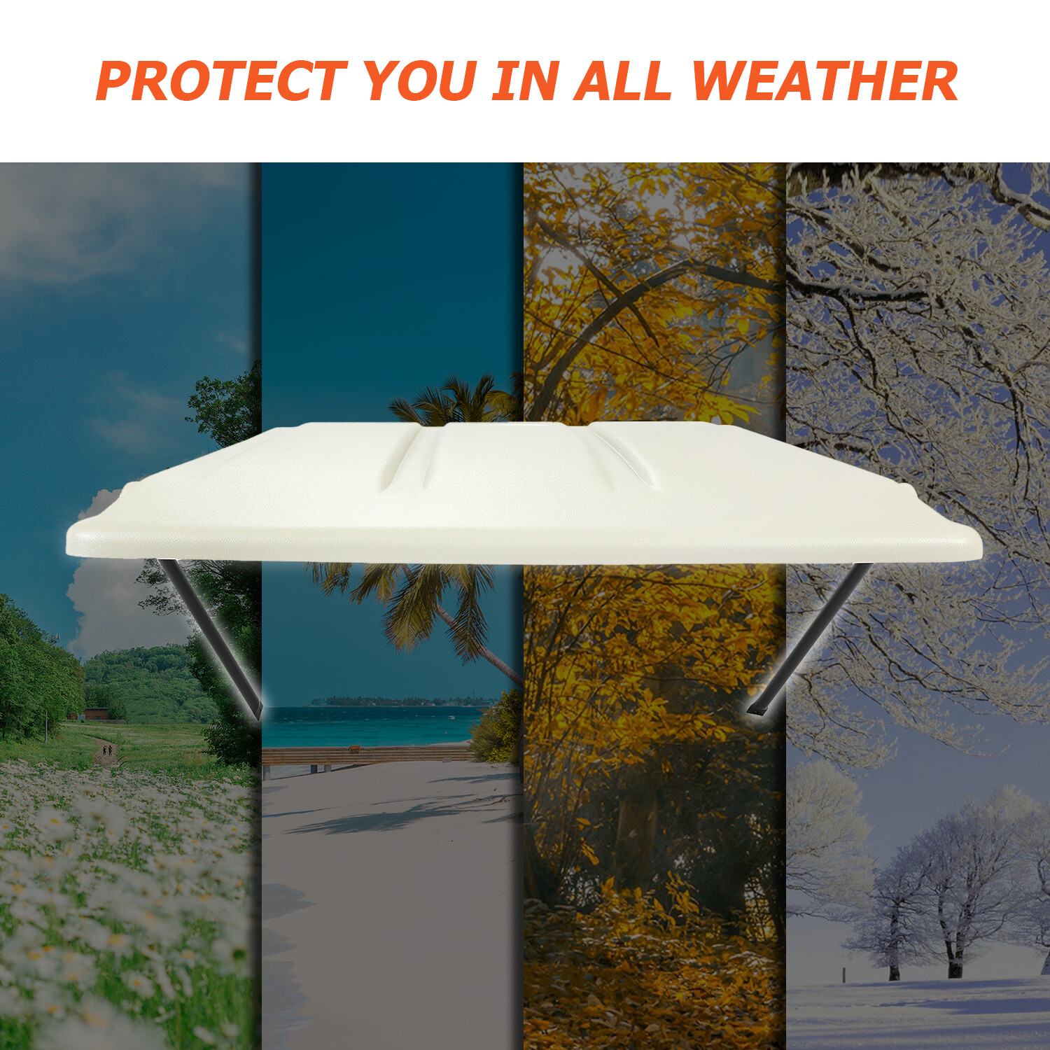 John Deere Tractor Canopy with ROPS Sun Shade Bracket, New