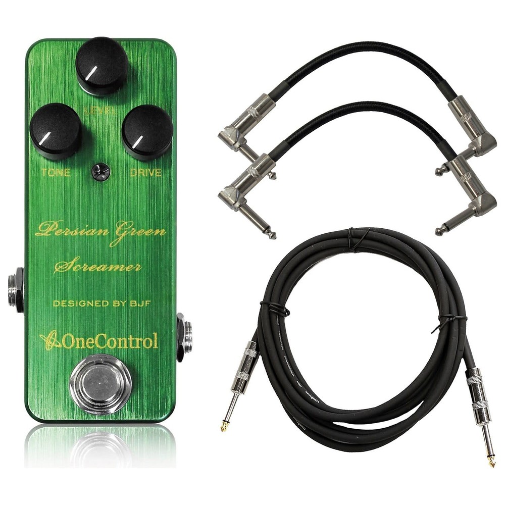 One Control Persian Green Screamer w/ 3 Cables