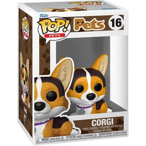 Funko POP! Corgi Dog Pets Figure 16 + Protector