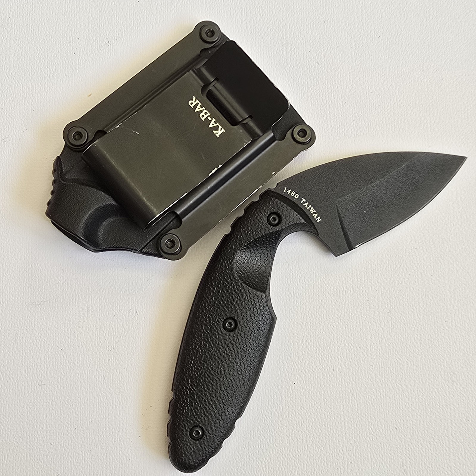 KA-BAR 1480 TDI LAW ENFORCEMENT KNIFE & SHEATH