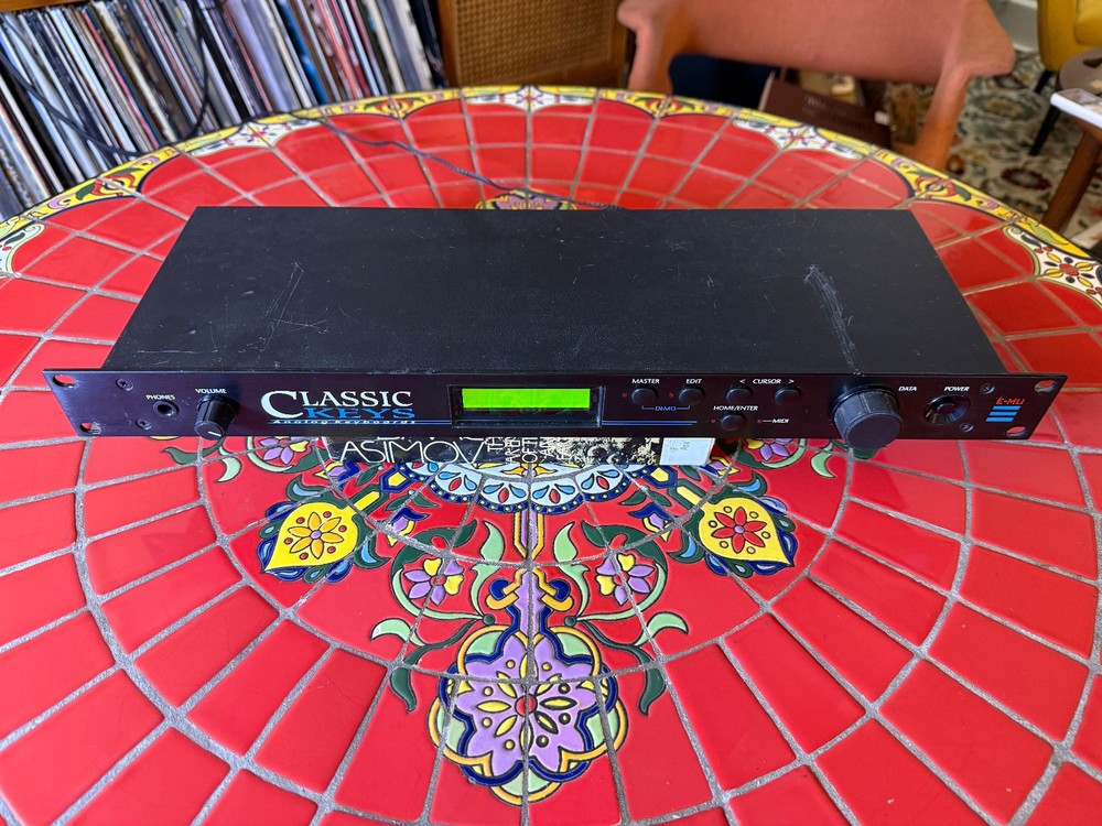 E-MU Systems Classic Keys Rackmount 32-Voice Sampler Module 1994