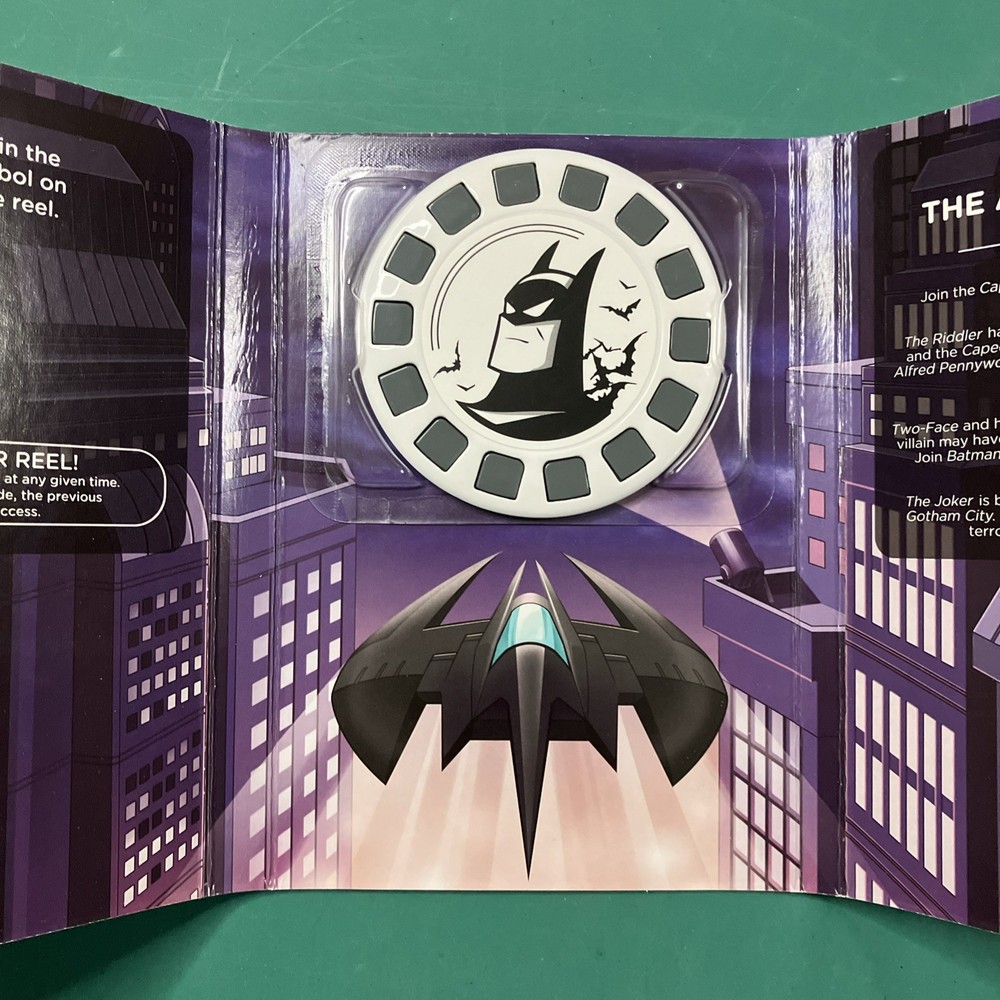 View Master Virtual Reality Experience Destinations (3) & Batman Sets. VERY GOOD