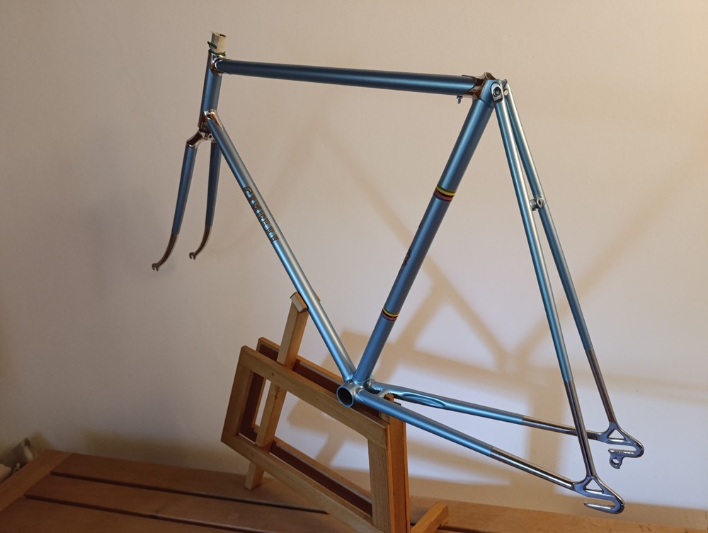 racing steel bike frame