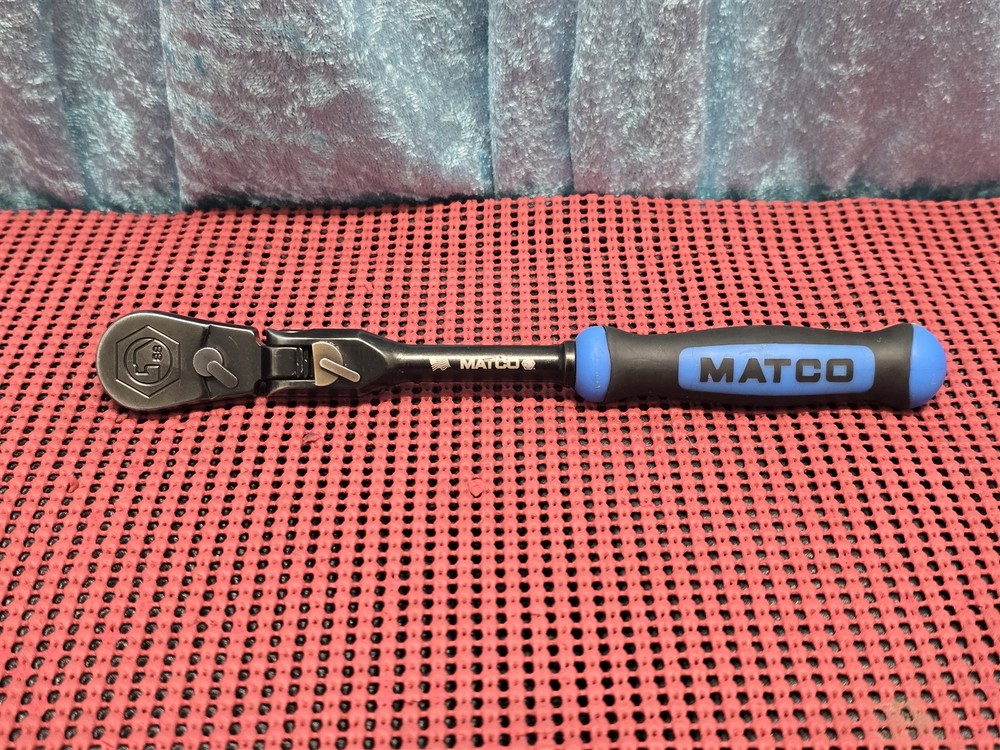 MATCO AFR68BLFX 1/4" DRIVE FLEX HEAD RATCHET