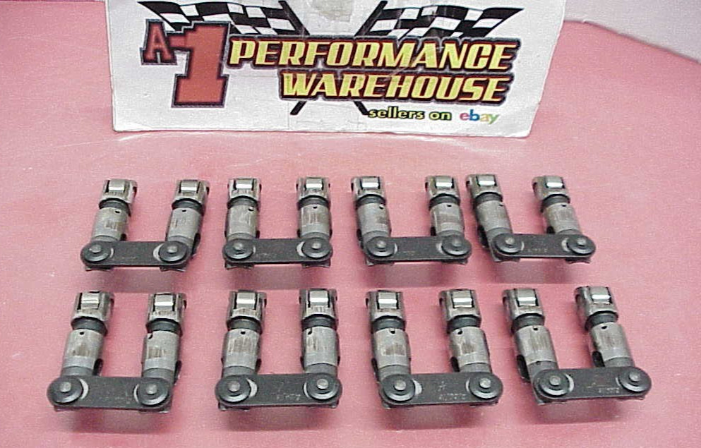 16 Cutaway Solid Roller Lifters .842" Diameter SB Chevy Intake Offset