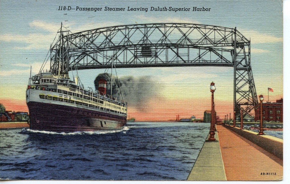 PASSENGER STEAMER, DULUTH, MN - PC489