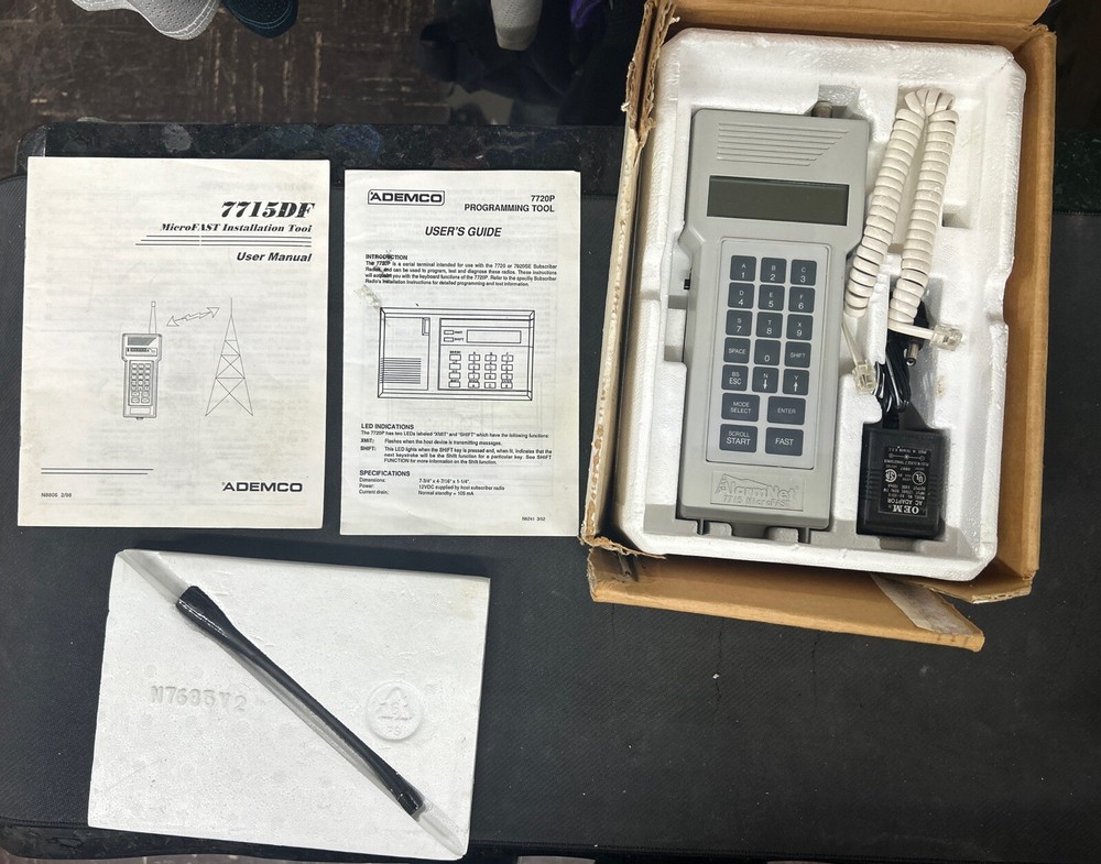 ADEMCO 7715DF  INSTALLATION KIT/PROGRAMMER