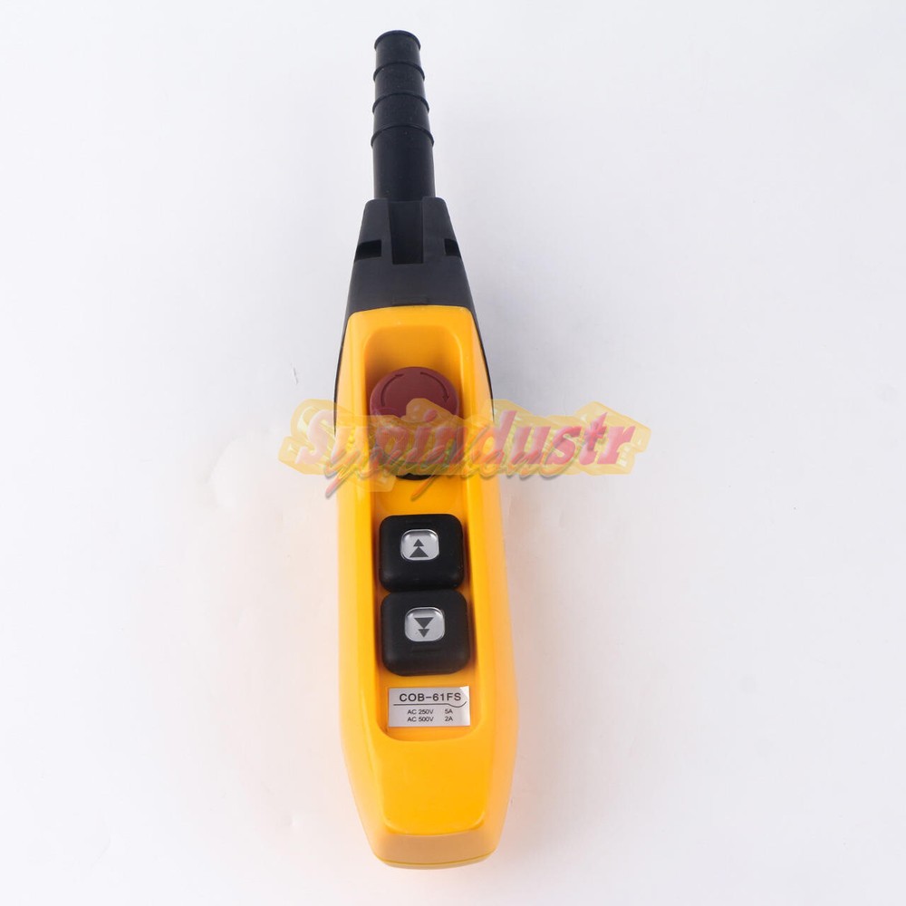 .1Pcs New COB-61FS COB Crane Hoist Control Button switch double speed
