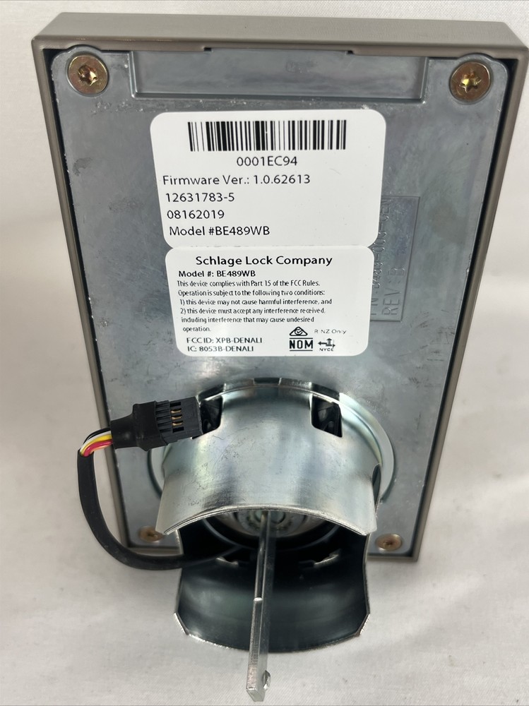 Schlage Encode Smart WiFi Deadbolt Door Lock Satin Nickel