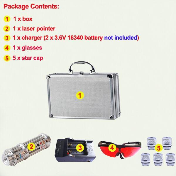 Green Laser Pointer Pack Teaching-aid Laser Pen Green Laser Torch Flashlight