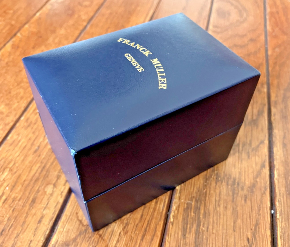 FRANCK MULLER Empty WATCH BOX good Condition #c46