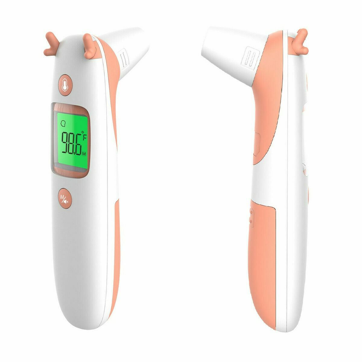 LCD Digital IR Infrared Thermometer Non-contact Temperature Gun Ear Forehead FDA