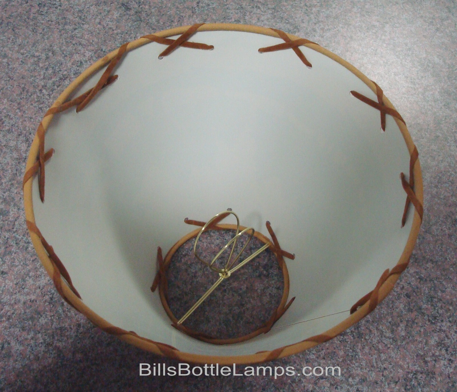 Rustic "Bulb Clip" MOOSE Scene Table Desk Light LAMP SHADE Cottage Cabin Decor