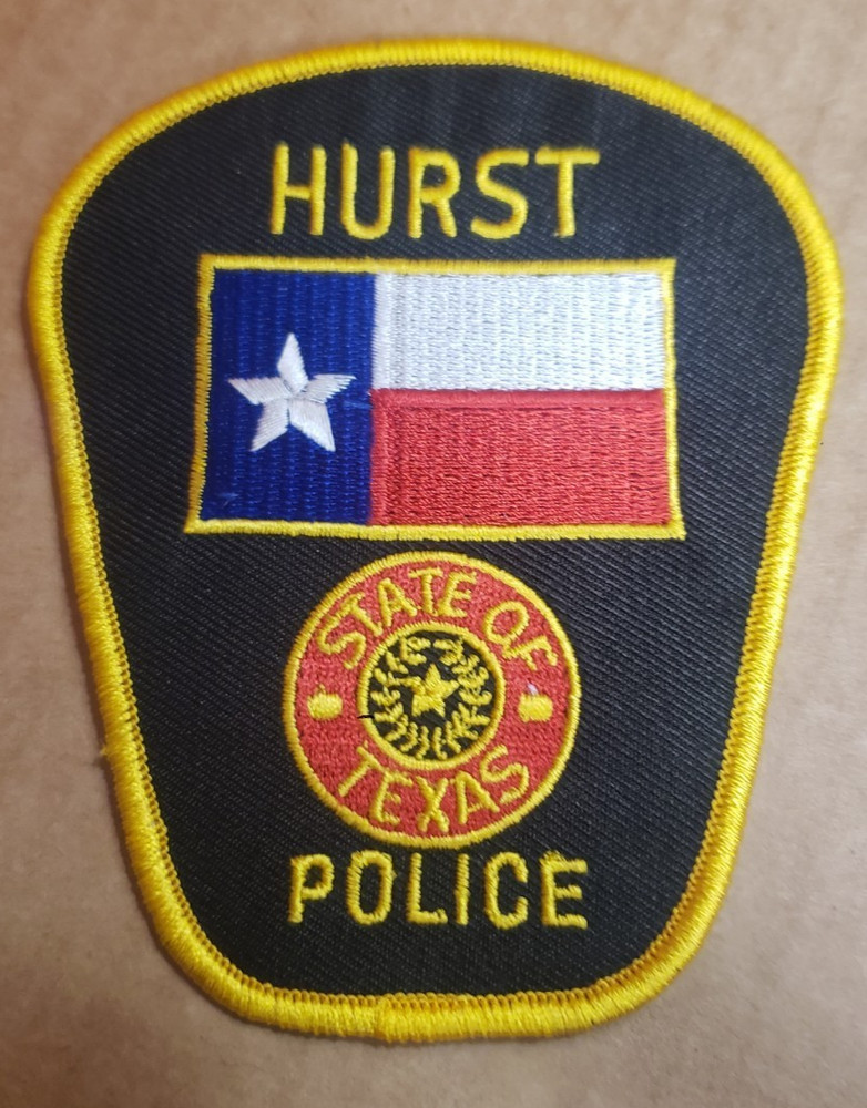 TX Hurst Texas Police Patch
