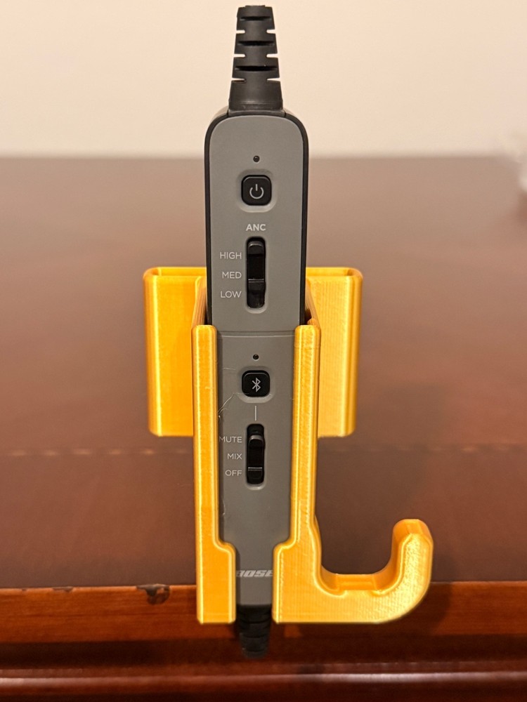 Bose Proflight Headset and Controller holder mount for Airbus