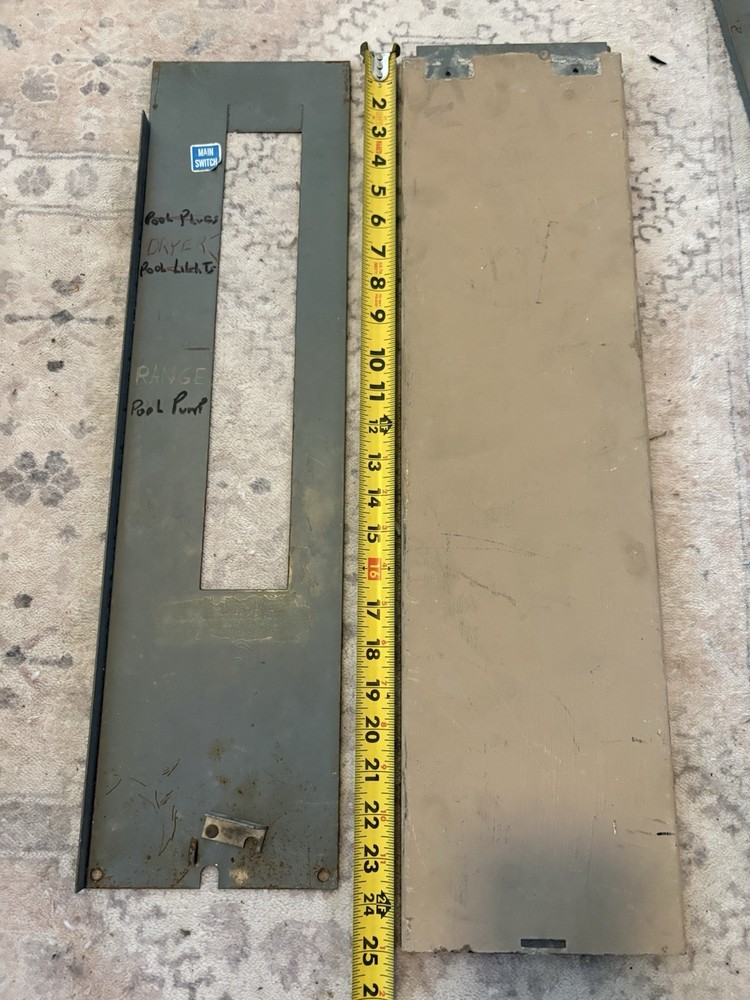 Electrical Panel Cover And Dead Front