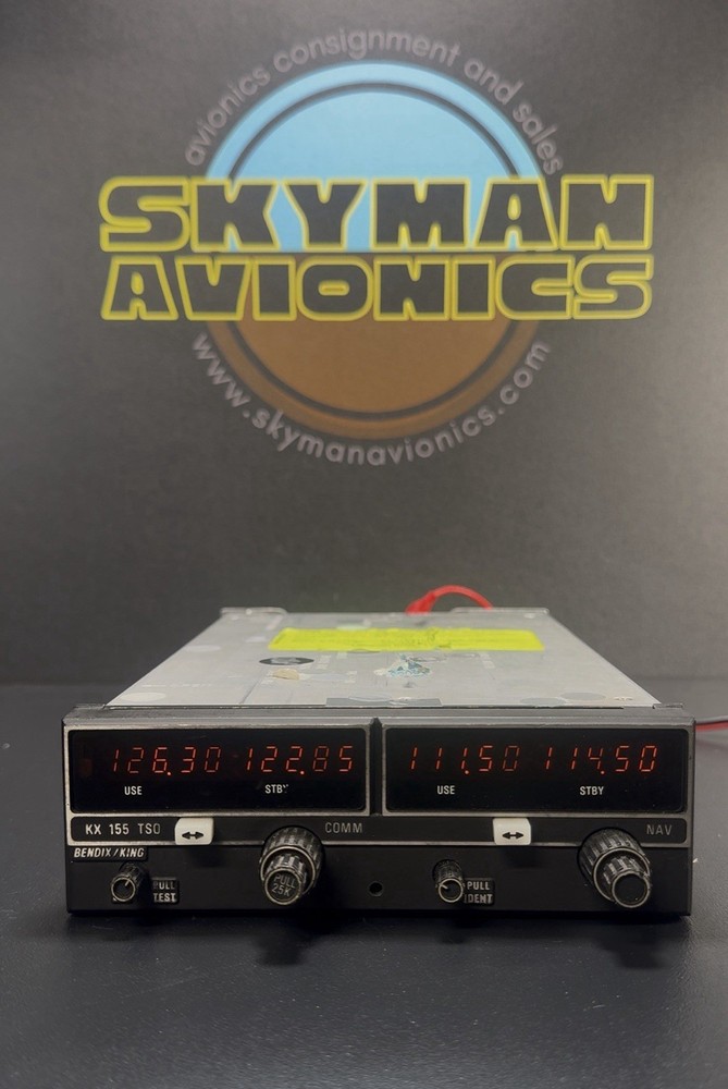 Bendix King KX 155 NAV/COM w/ GS - 28V